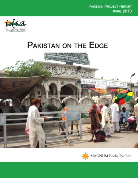 Research monograph cover design for think tank, New Delhi